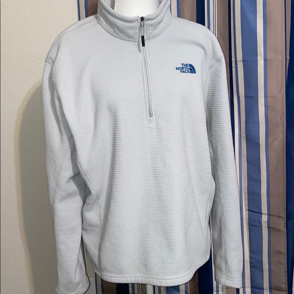 The North Face Gray 1/4 Zip Womens XL